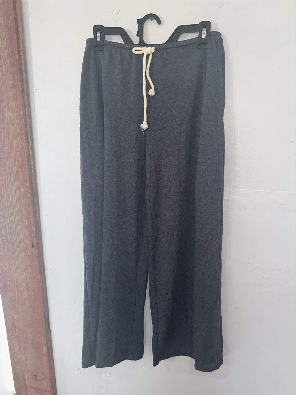 Arizona Jean Company Women's Charcoal Gray Drawstring Track Pants